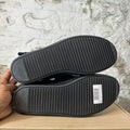 Rick Owens Jumbo Lace Triple Black Canvas Sneaker Sz 12 (45)
