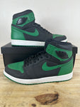 Air Jordan 1 High Pine Green Black Sz 10.5