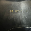 Louis Vuitton Black Monogram Silver Runaway Sneaker Sz 10.5 (9LV)