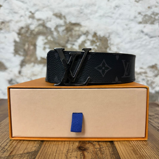 Louis Vuitton Graphite Belt Sz (85/34) W/ Box