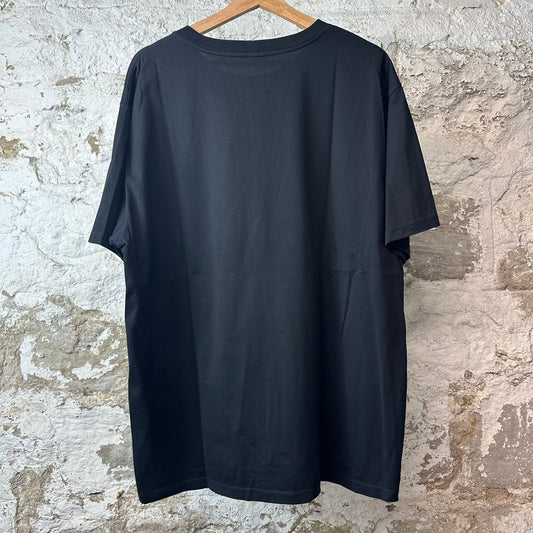 Celine White Spellout Black T-Shirt Sz XXL
