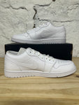 Air Jordan 1 Low Triple White Sz 11 DS