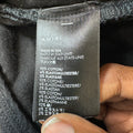 Amiri MX1 Black Leather Black Denim Jeans Sz 29