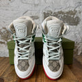 Gucci Basket White Demetra Red Sneaker Sz 4.5 (36)