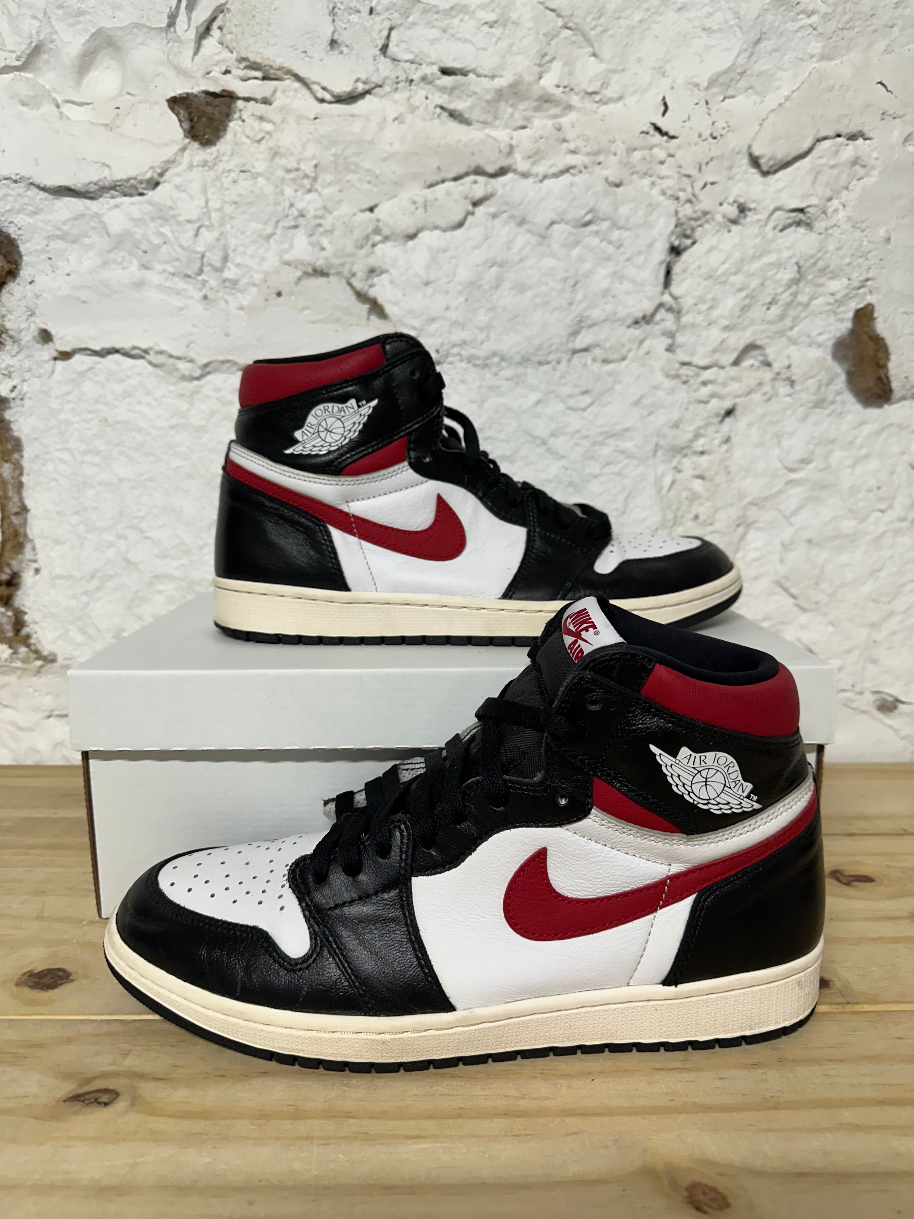 Air Jordan 1 Black Gym Red Sz 10.5