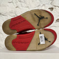 Air Jordan 5 Red Suede Sz 9