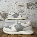 Louis Vuitton Gray White Runaway Sneaker Sz 10.5 (9LV) No Box