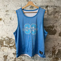 Chrome Hearts Blue Reversible Mesh Basketball Jersey Sz S