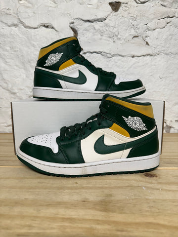 Air Jordan 1 Mid Sonics Sz 9.5