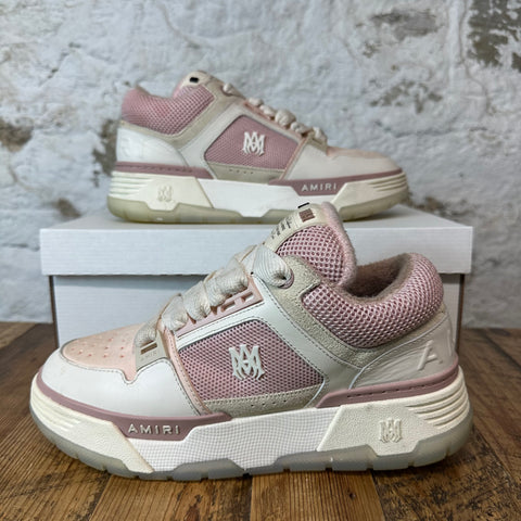 Amiri MA-1 Pink Cream White Sneaker Sz 8 (41) No Box