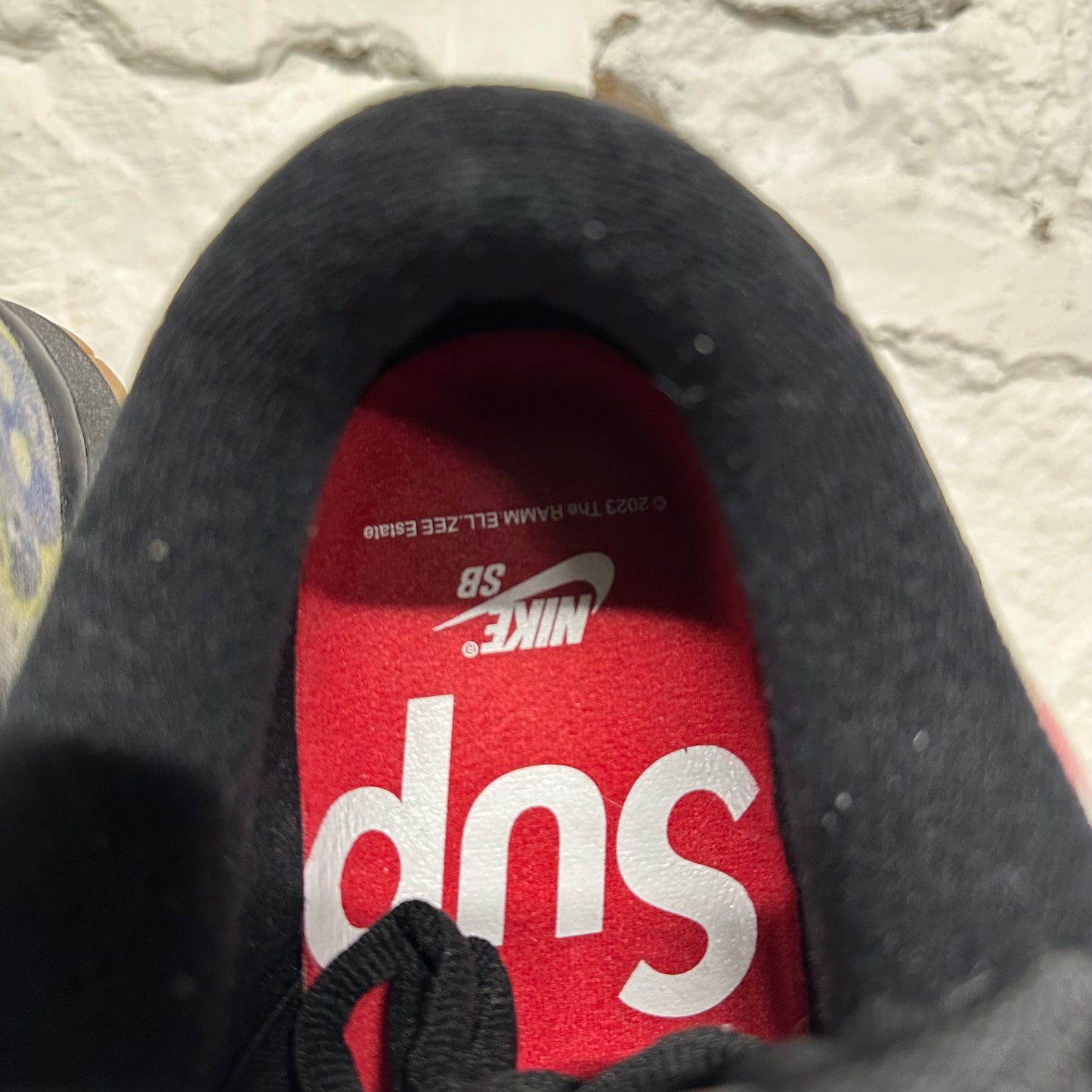Nike SB Dunk Low Supreme Ramellzee Sz 12