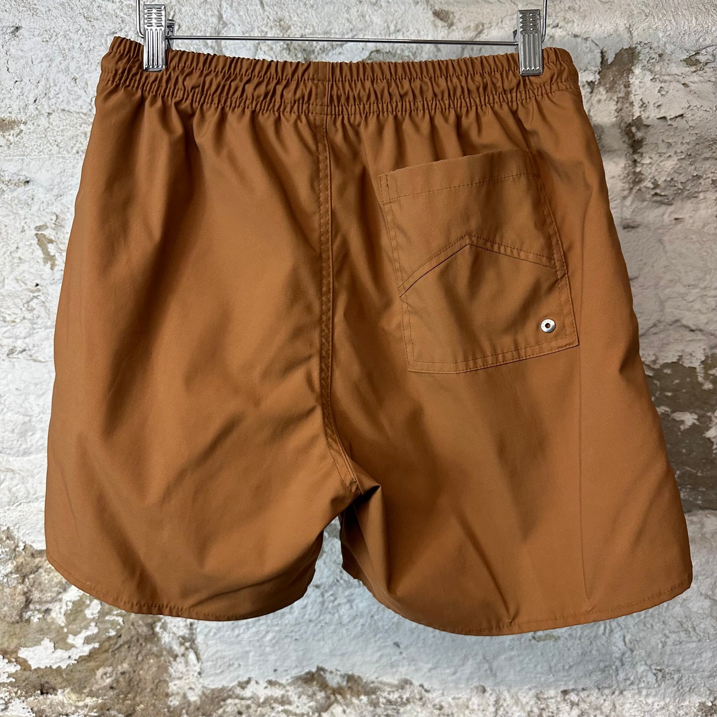 Rhude Camel Logo Swim Trunks Sz L