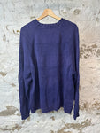 Supreme Purple Knit Sweater Sz XL