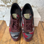 Valentino Red Camo Sneaker Sz 10 (43) No Box