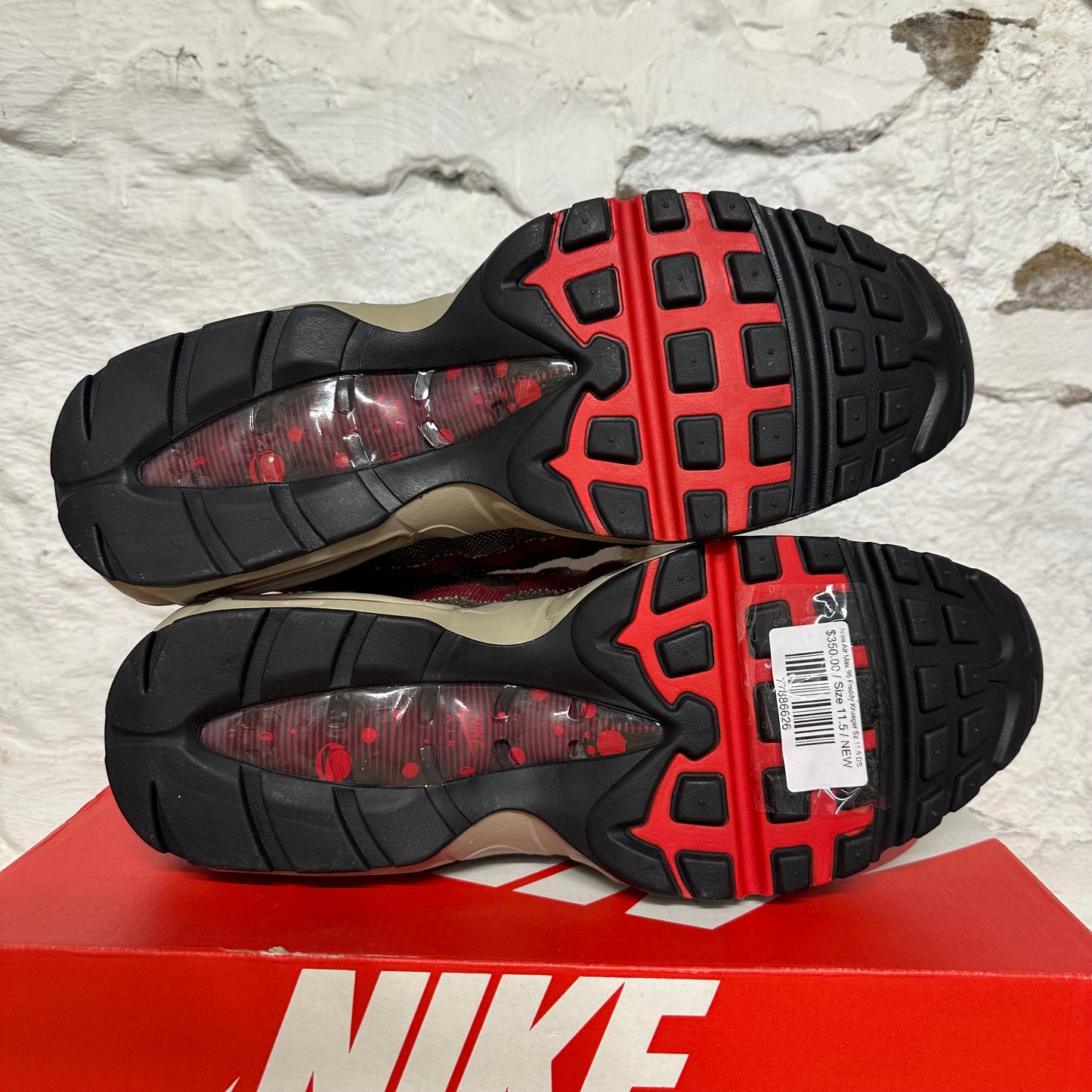 Nike Air Max 95 Freddy Krueger Sz 11.5 DS