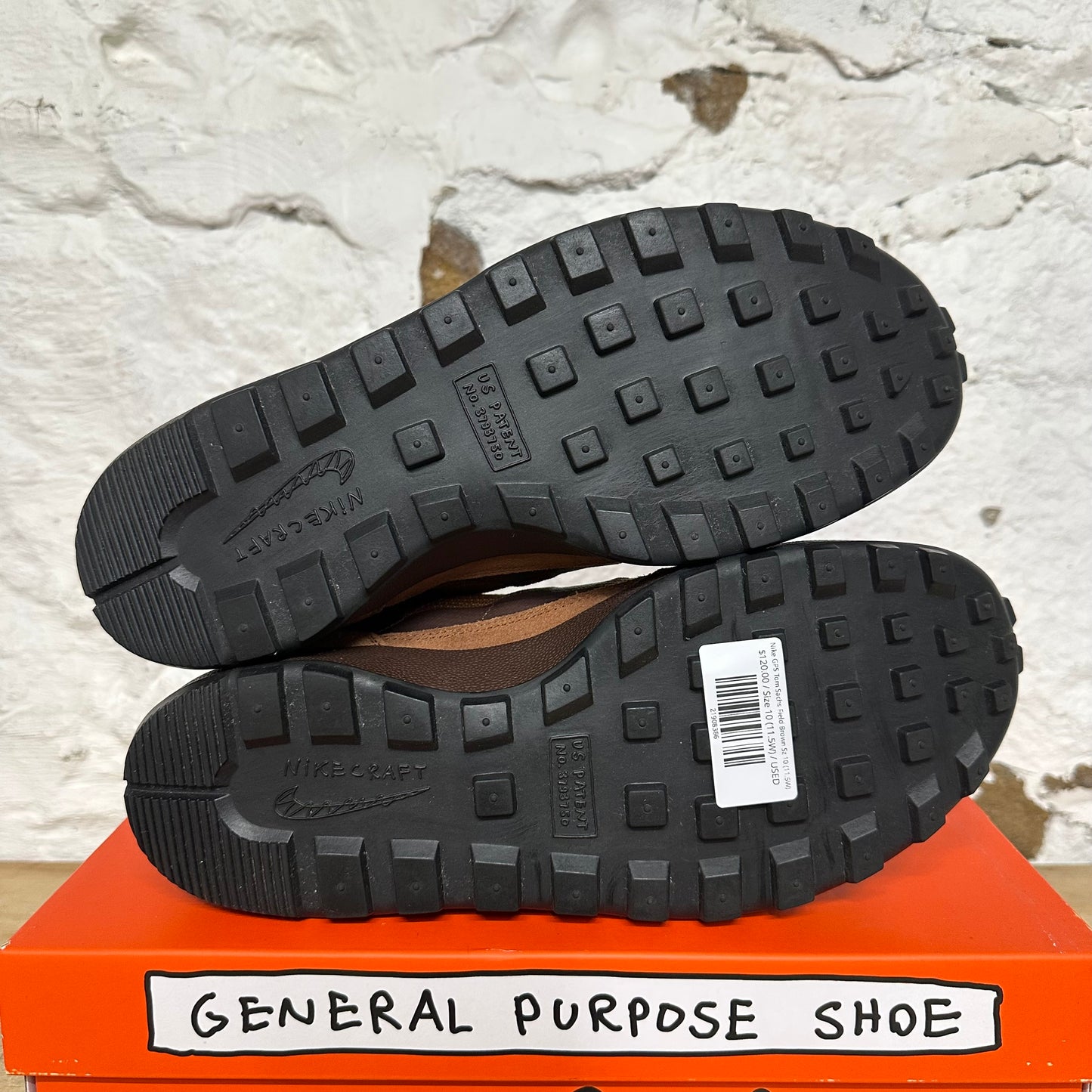 Nike GPS Tom Sachs Field Brown Sz 10 (11.5W)