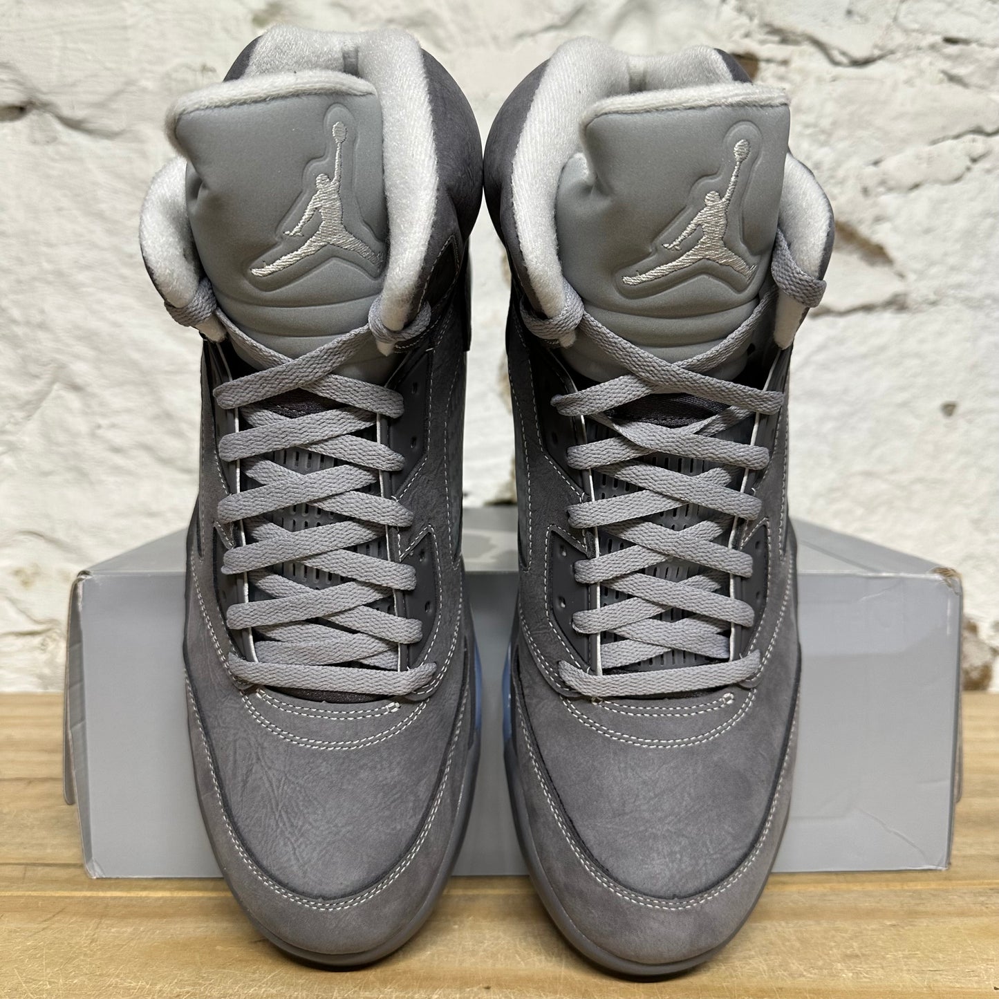 Air Jordan 5 Wolf Grey Sz 14 DS