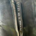 Rick Owens High Black Leather Milk Sneaker Sz 9 (42)