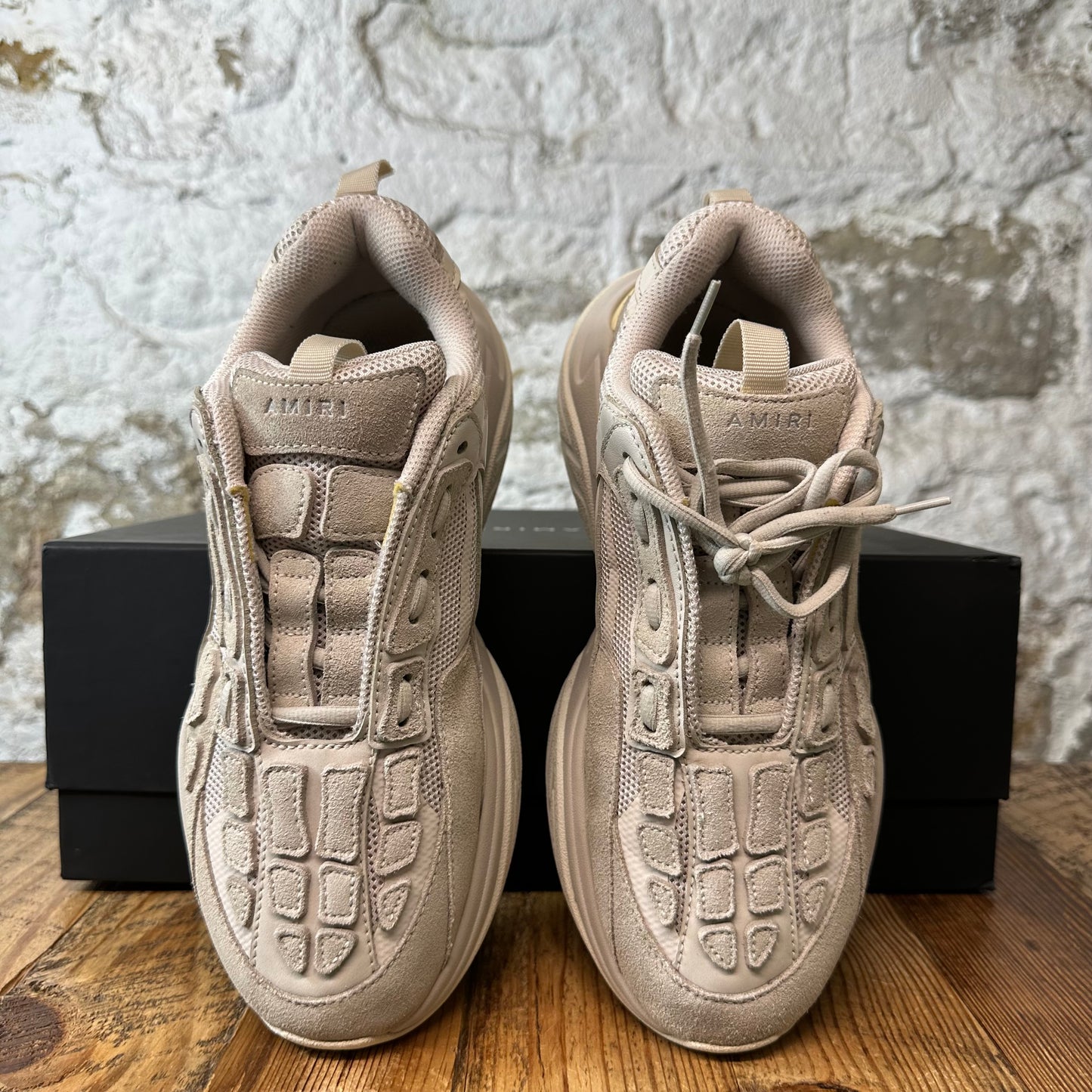Amiri Bone Runner Warm Grey Sneaker Sz 9 (42)