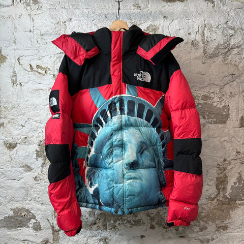 Supreme TNF Statue of Liberty Jacket Red Sz L