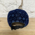 Supreme Flocked Denim Camp Hat
