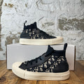 Dior Walk N Dior Navy Oblique White Sneaker Sz 5 (37)
