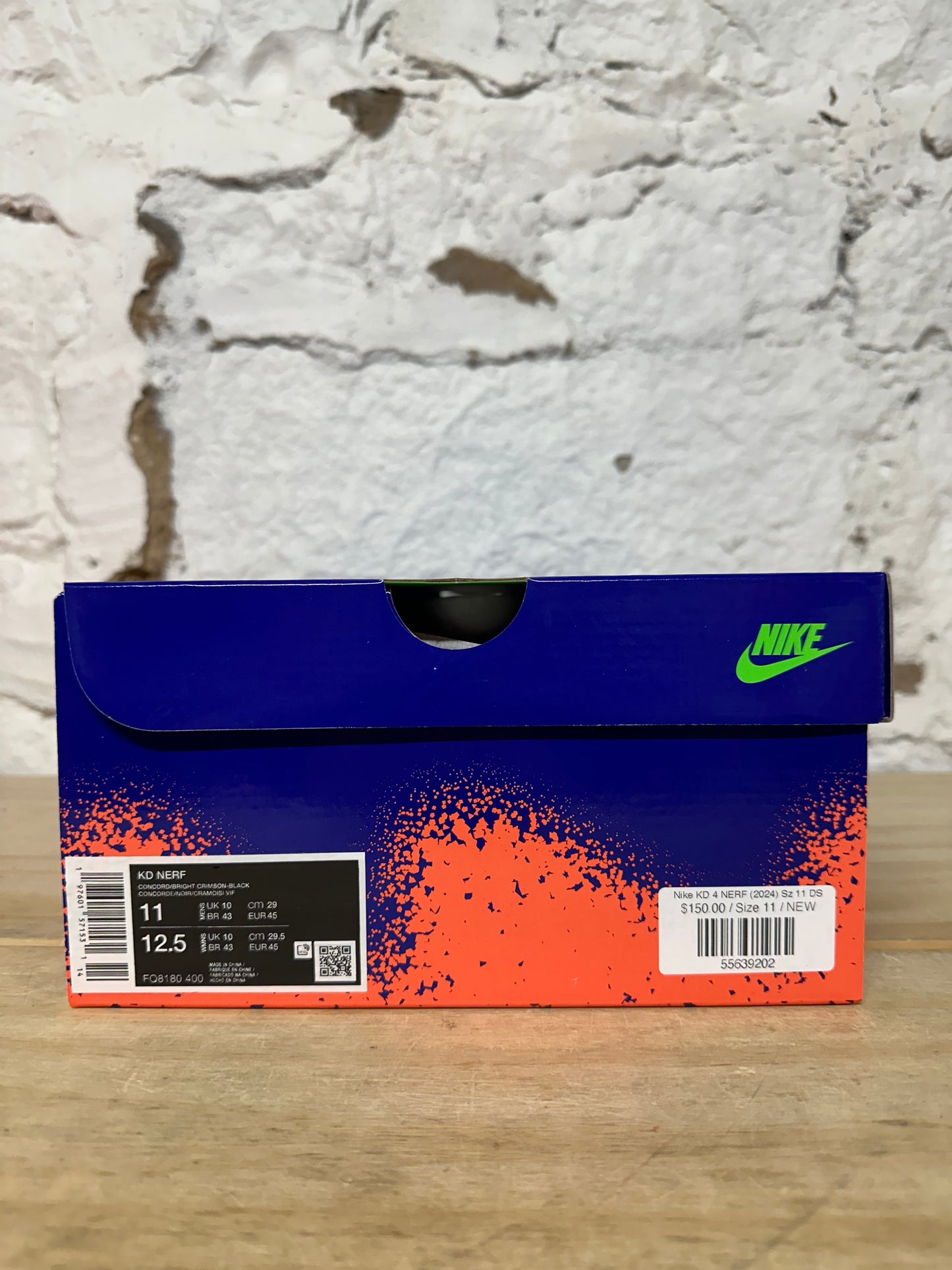 Nike KD 4 NERF (2024) Sz 11 DS