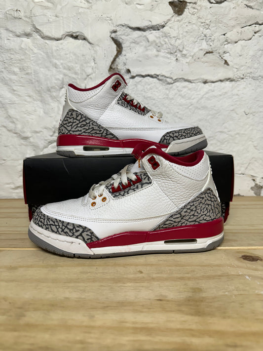 Air Jordan 3 Cardinal Sz 5.5Y