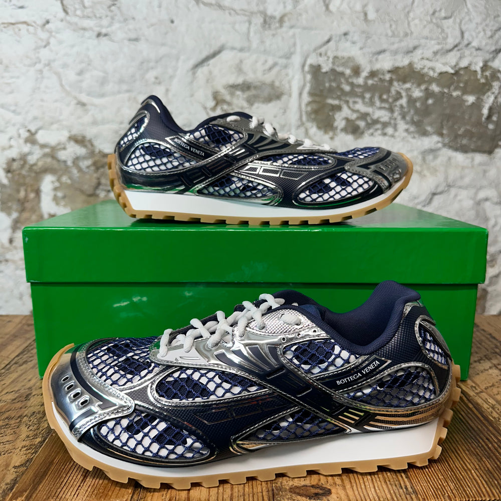 Bottega Veneta Abyss Silver Orbit Sneaker DS
