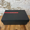 Prada Americas Cup Black Rubber Grey Sneaker Sz 10 (43) DS