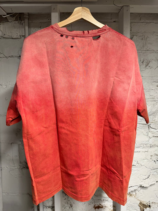 Vale Sun Logo T-shirt Red Sz S