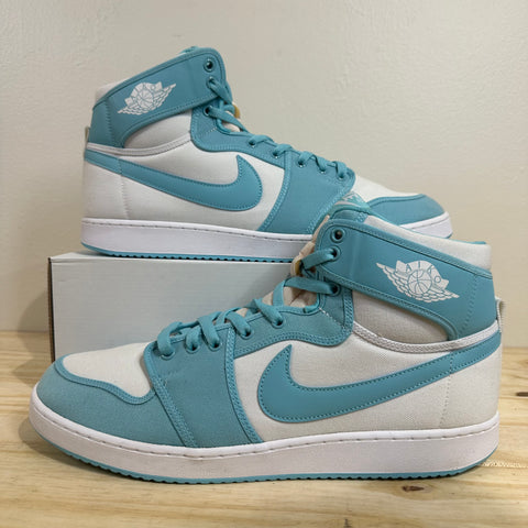 Air Jordan 1 AJKO Bleached Aqua Sz 15