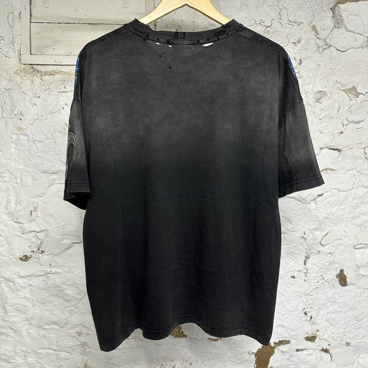 Vale Dog Tag Black T-Shirt Sz L