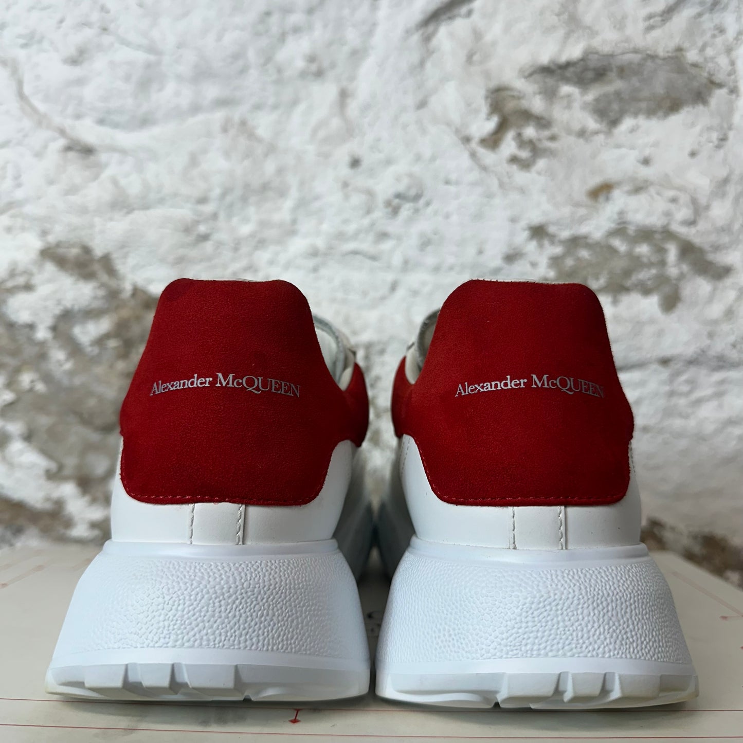 Alexander McQueen Red Tab White Court Sneaker Sz 5.5 (37.5)