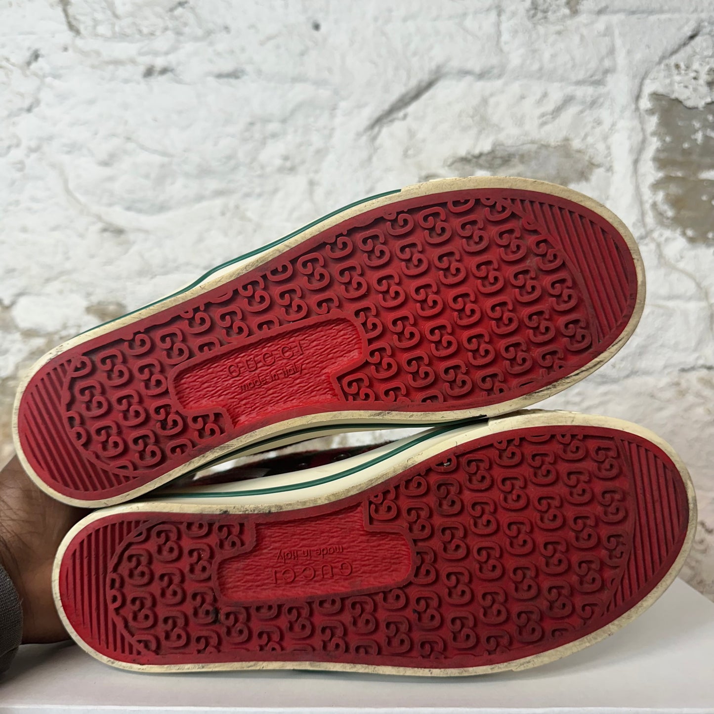 Gucci Tennis 1977 Multicolor Knit Sneaker Sz 6 (38)