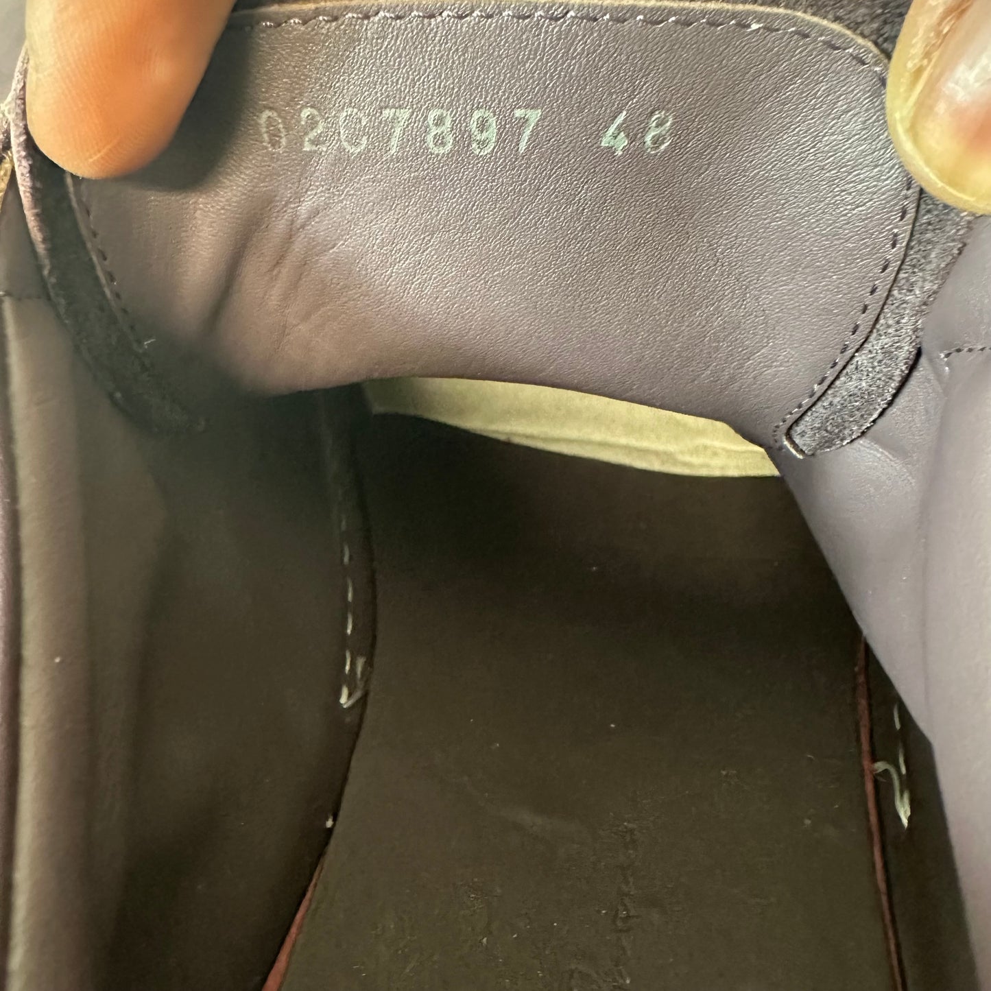 Rick Owens Vintage Plum Milk Strobe Sneaker Sz 15 (48) No Box