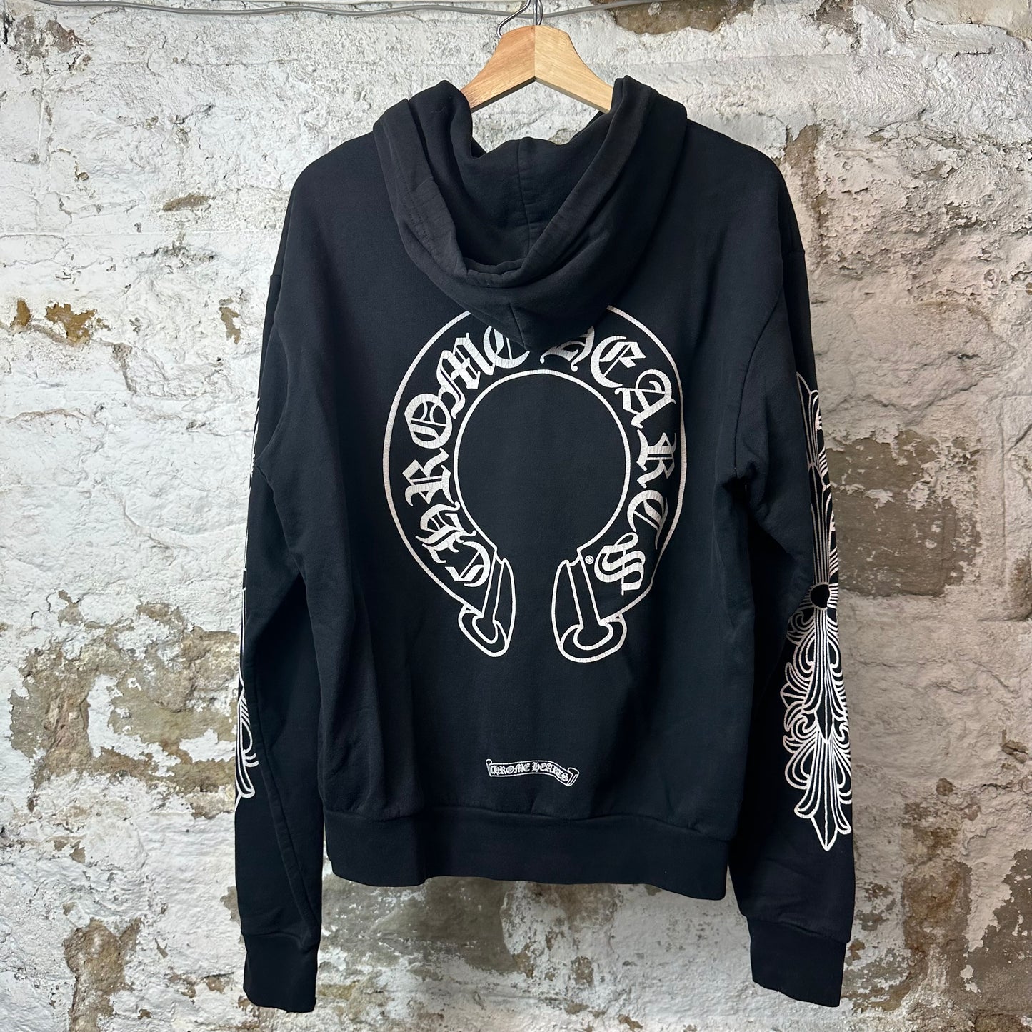 Chrome Hearts Horsehoe Hoodie Black Sz S
