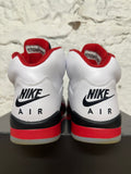 Air Jordan 5 Fire Red Black Tongue (2025) Sz 9