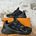 Louis Vuitton Triple Black Tactical Sneaker Sz 8.5 (7LV)