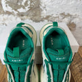 Amiri Green Bone Runner Cream White Sneaker Sz 6 (38)