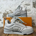Louis Vuitton Grey Skate Sneaker Sz 7.5 (6LV)