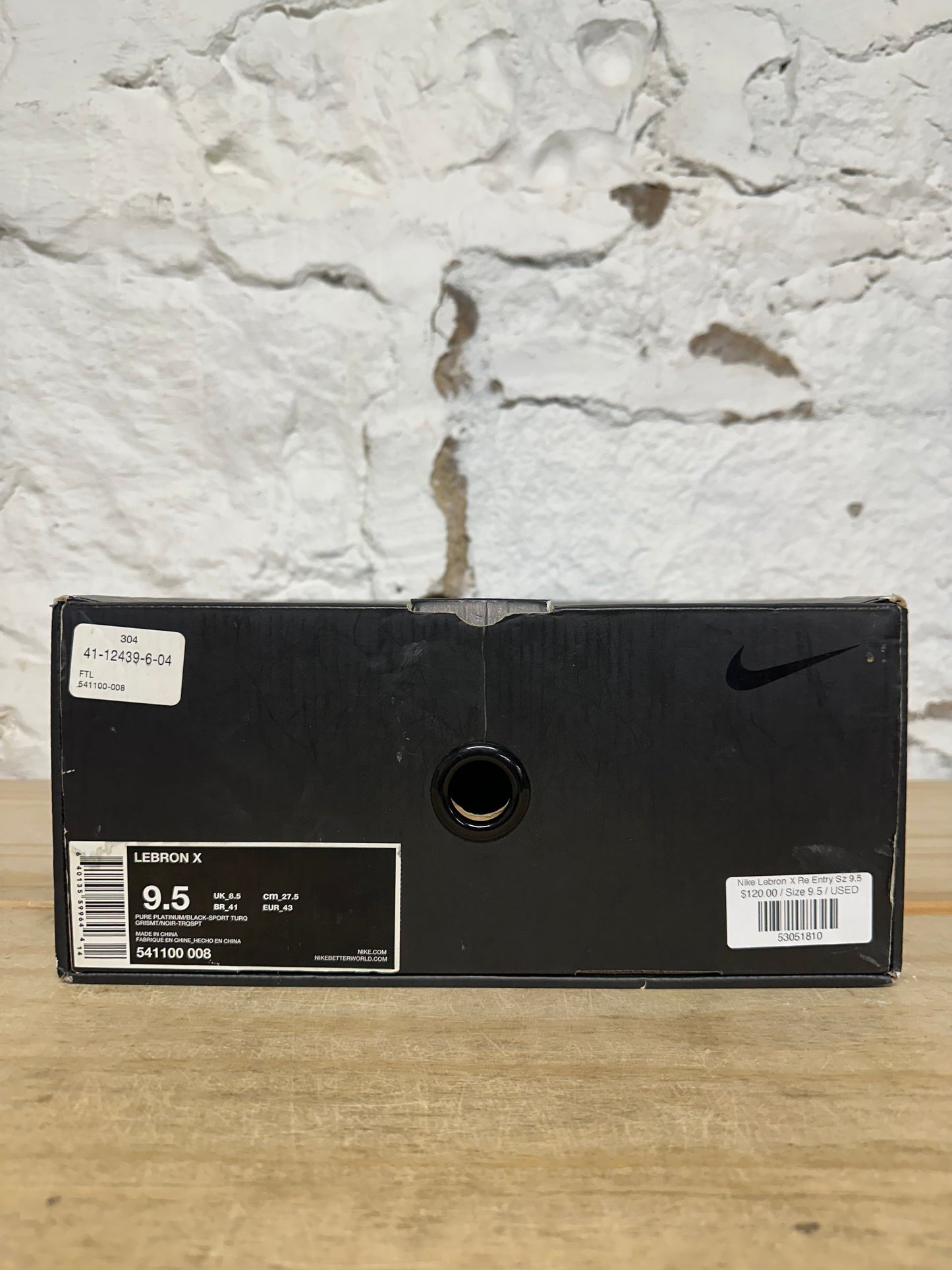 Nike Lebron X Re Entry Sz 9.5