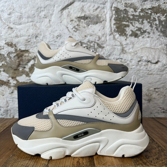 Dior B22 Beige White Gray Sneaker Sz 10 (43)