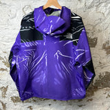 Supreme TNF Mountain Printed Jacket Purple Sz L
