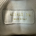 Prada Americas Cup Baby Blue Patent Gray White Sneaker Sz 9.5