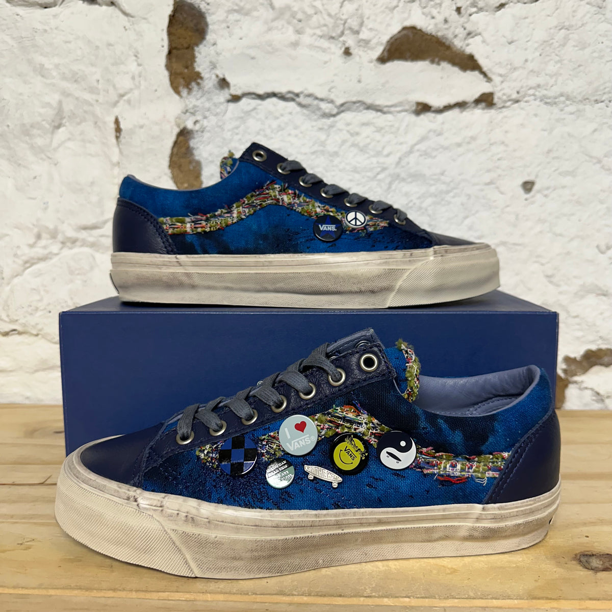 Vans Old Skool 36 LX Souvenir Navy Sz 8.5