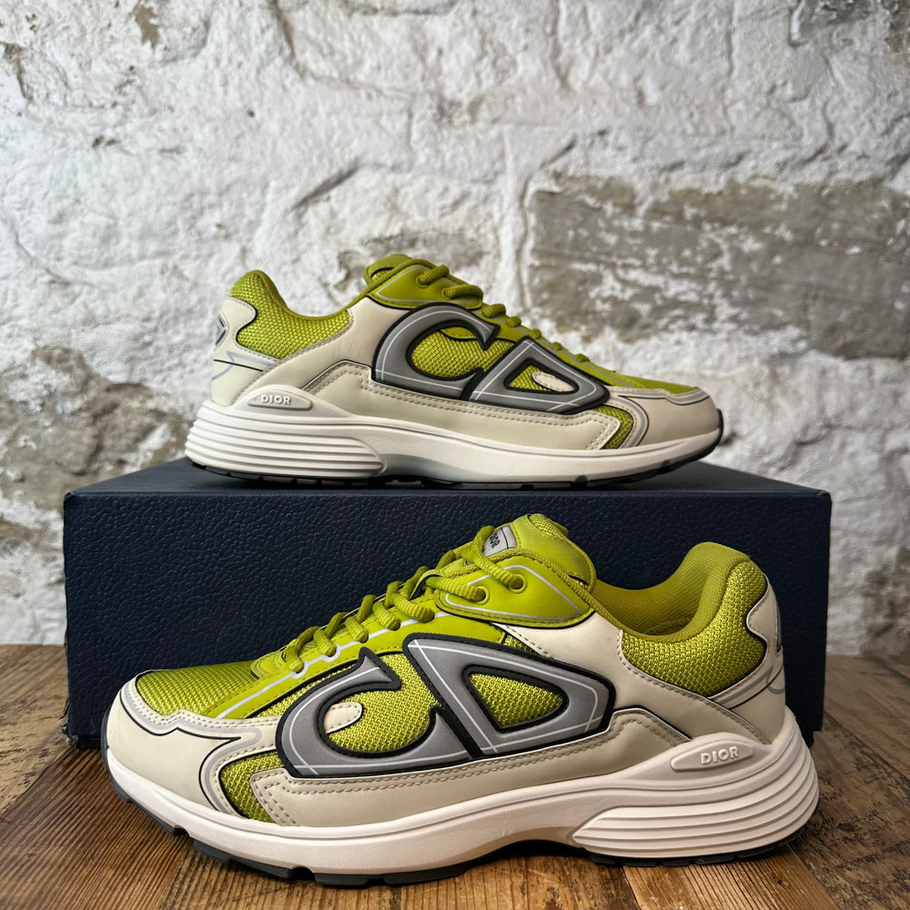 Dior B30 Lime Green Grey White Sneaker Sz 10 (43)