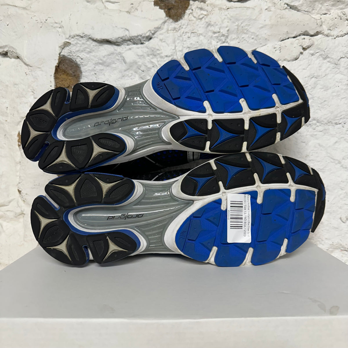 Saucony ProGrid Triumph 4 Blue Silver Sz 13