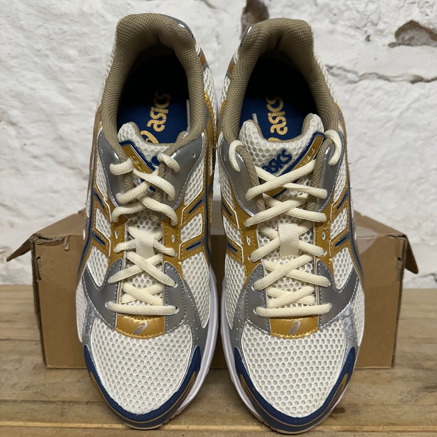 Asics Gel 1130 Cream Pure Silver Sz 9