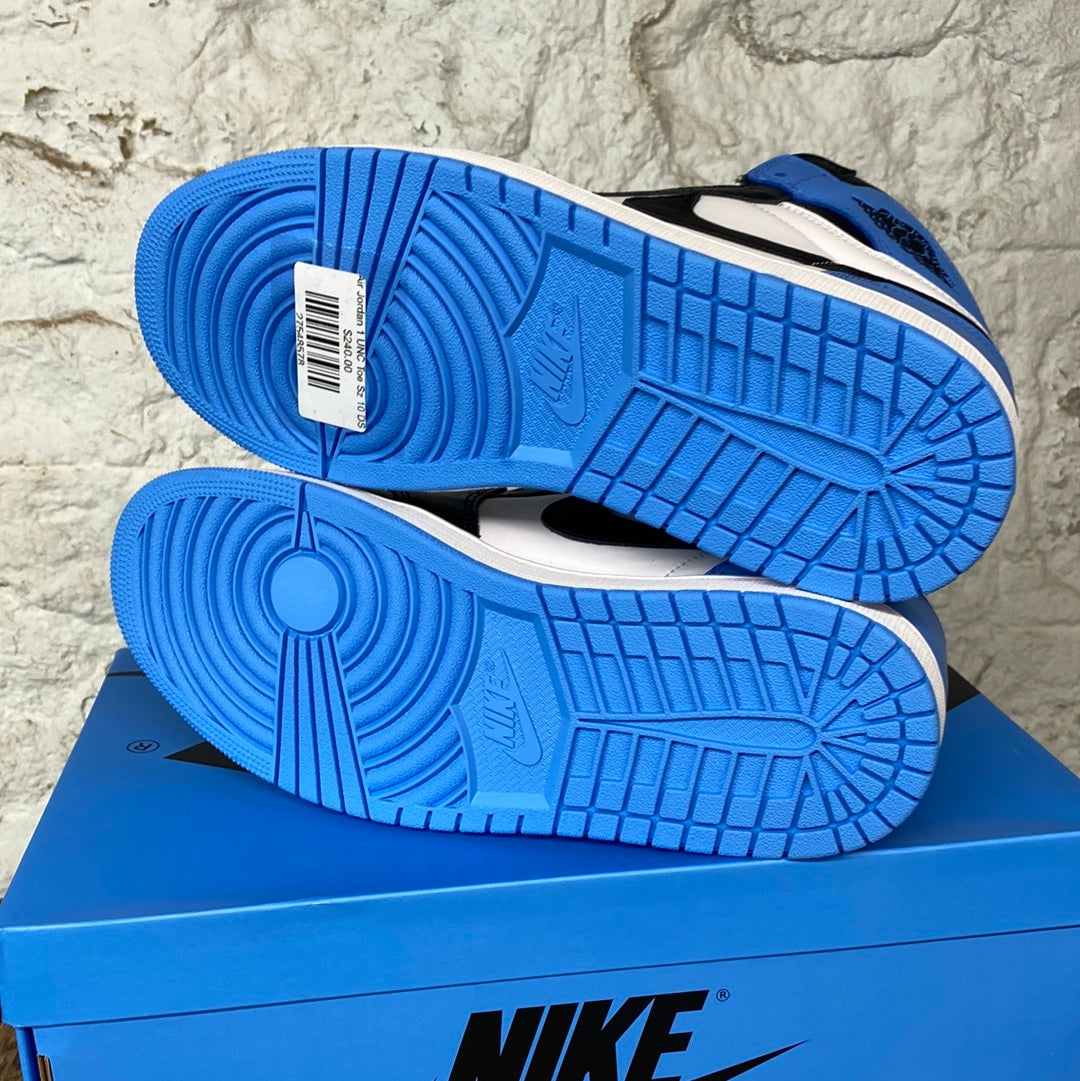 Air Jordan 1 UNC Toe Sz 10 DS